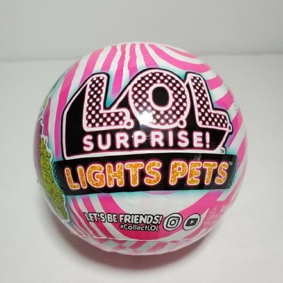 LOL Surprise Lights Pets Real Hair Black Light NEW - Picture 5 of 9
